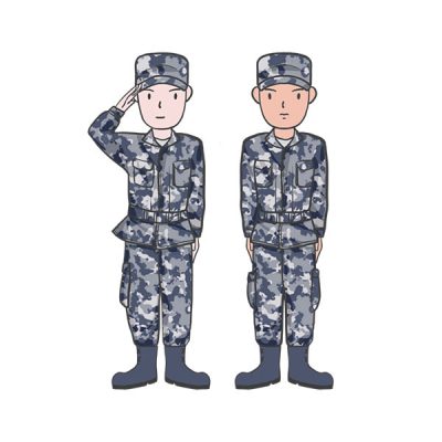 &mdash;Pngtree&mdash;two-man-army-clipart_5689675